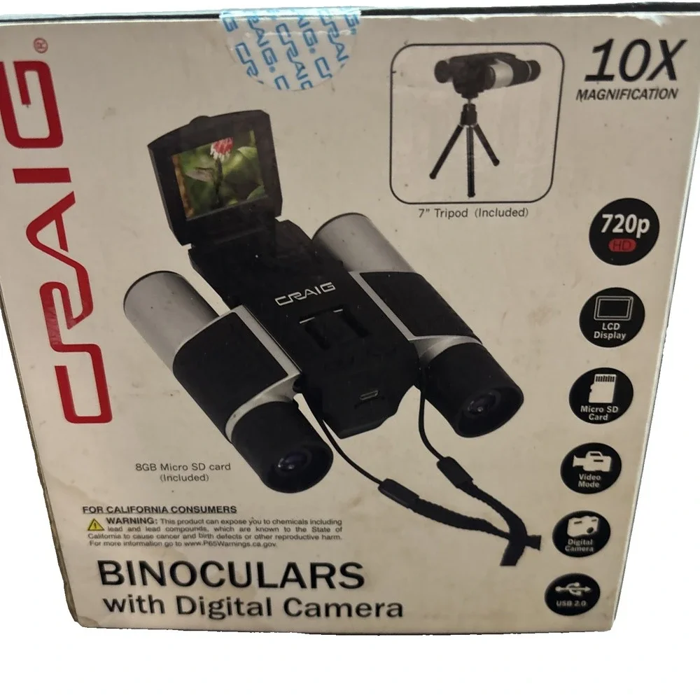Craig Binoculars with Digital Camera Video, 1.5